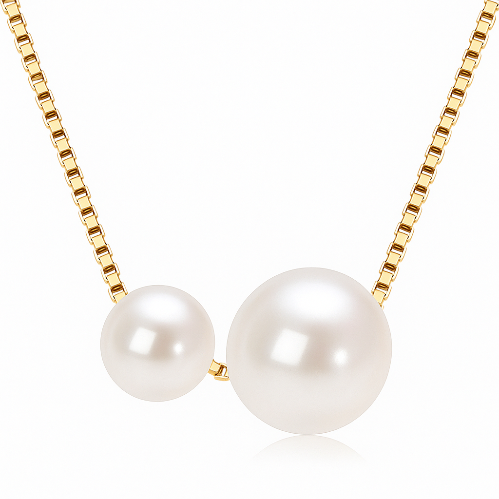 AURÉN The Orbit Necklace — S925 / 18K Gold
