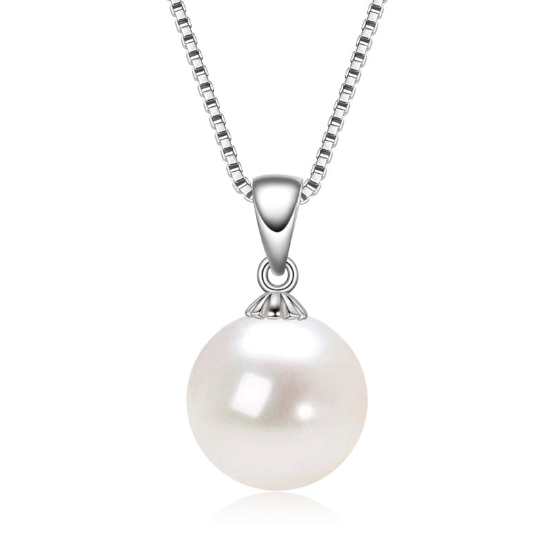 AURÉN Maré Pearl | Natural Freshwater Pearl Necklace - S925 Sterling Silver