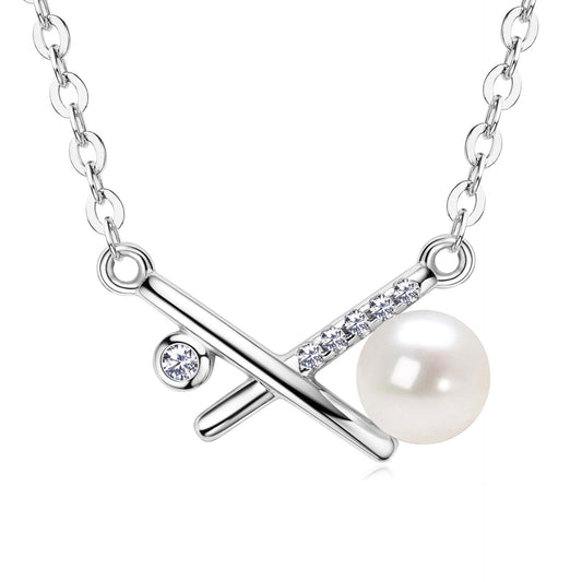 AURÉN The Lune Balance Necklace 925 Sterling Silver