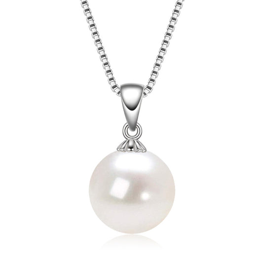 AURÉN Maré Pearl | Natural Freshwater Pearl Necklace - S925 Sterling Silver