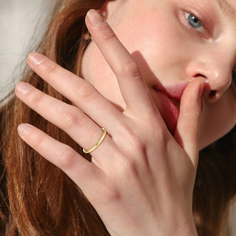 AURÉN Éternelle Band - 18K Gold